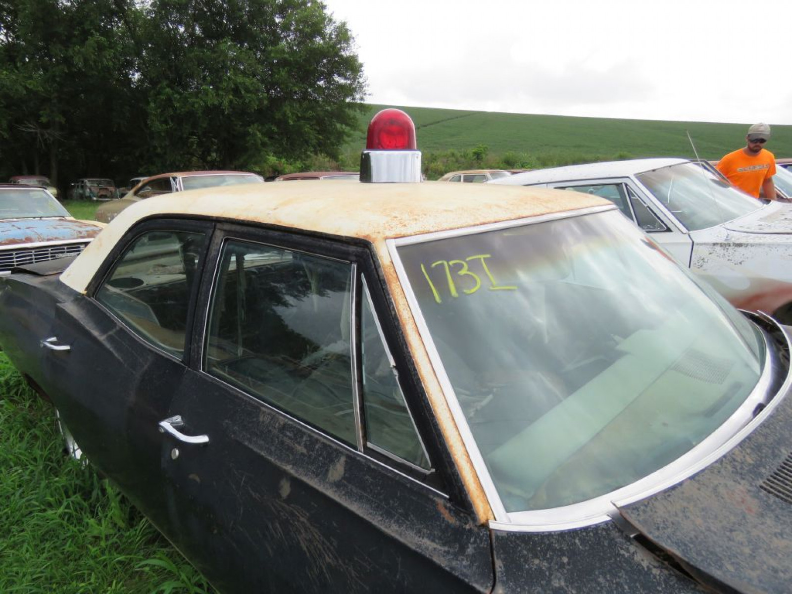1968 Chevrolet Biscayne 4dr Sedan Cop Car - Image 3