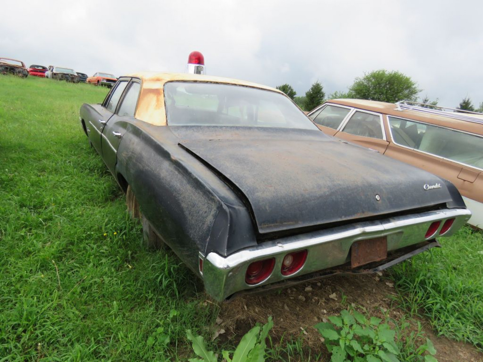 1968 Chevrolet Biscayne 4dr Sedan Cop Car - Image 5