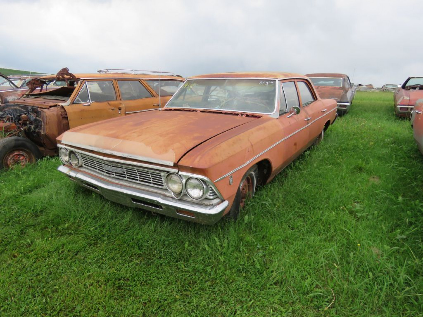 1966 Chevrolet Chevelle 4dr Wagon - Image 4