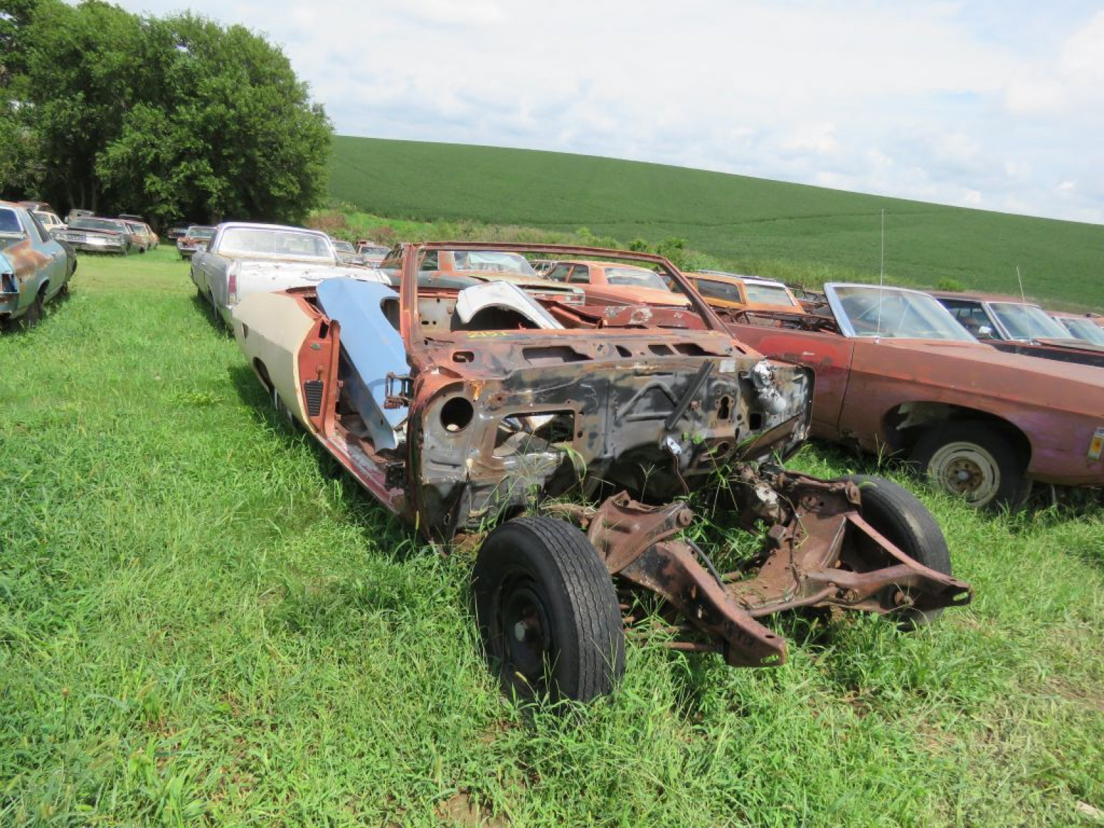 1969 Chevrolet Impala Convertible for Parts - Image 1