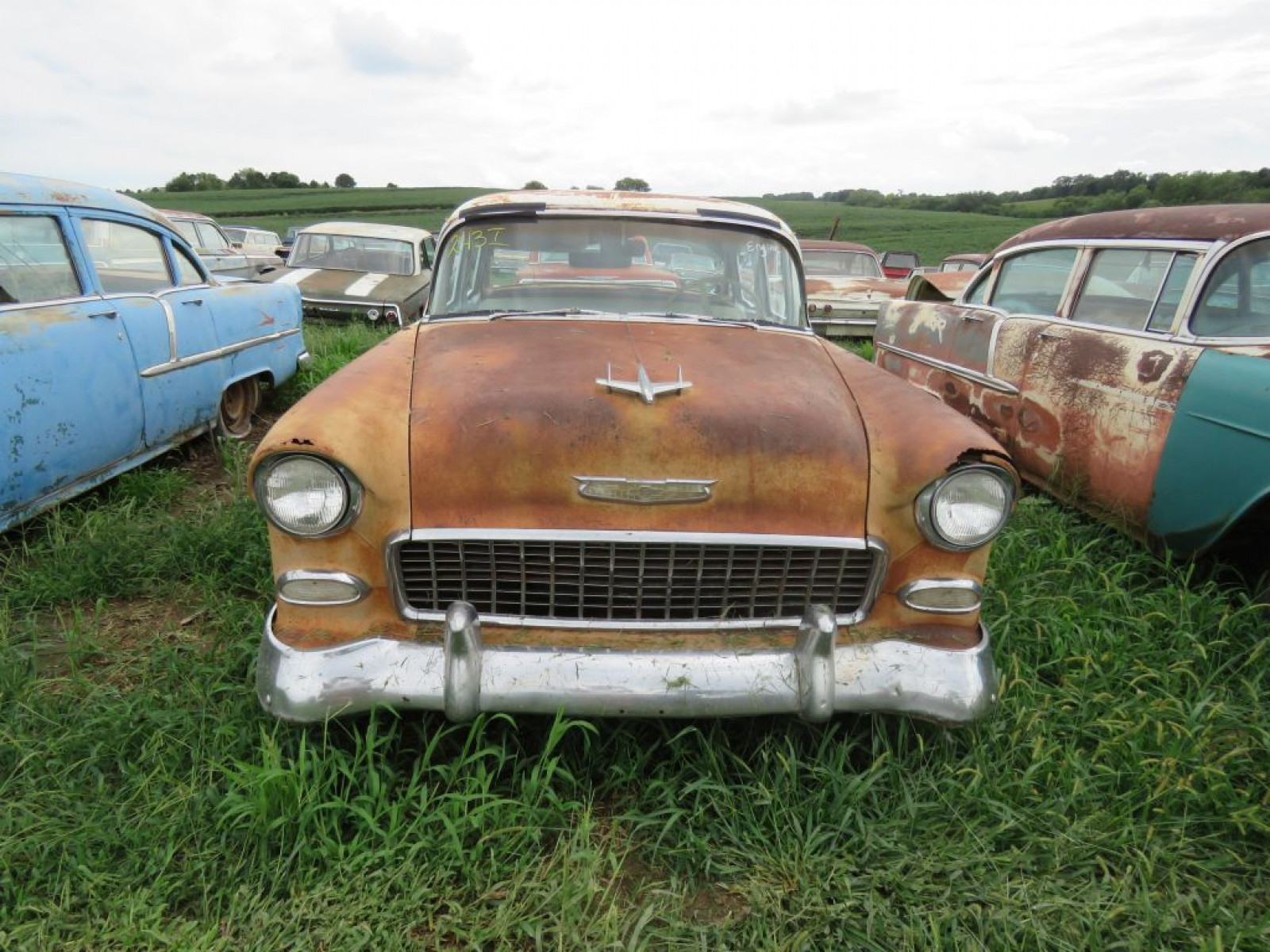 1955 Chevrolet Bel Air 4dr Sedan - Image 2