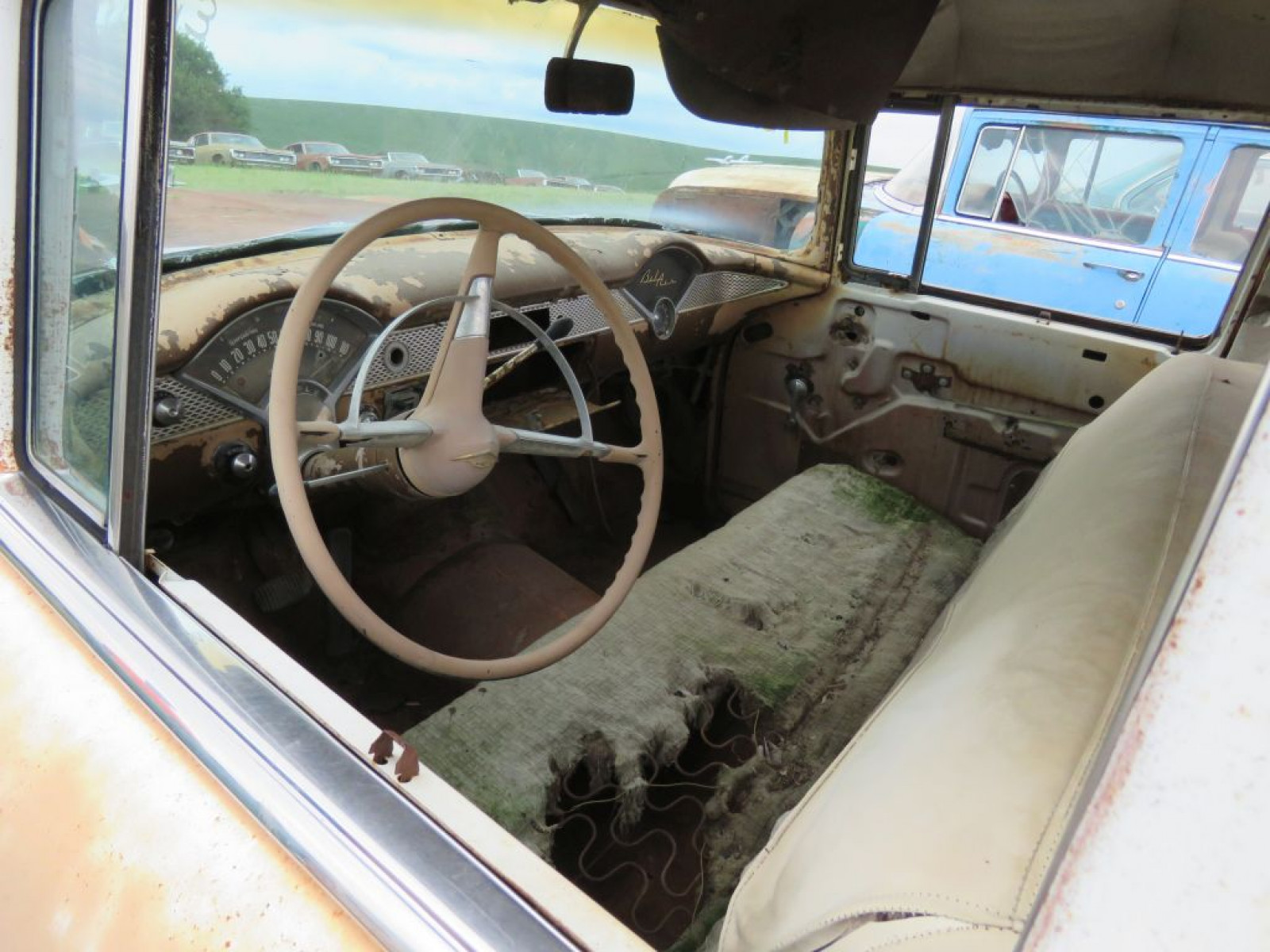 1955 Chevrolet Bel Air 4dr Sedan - Image 9