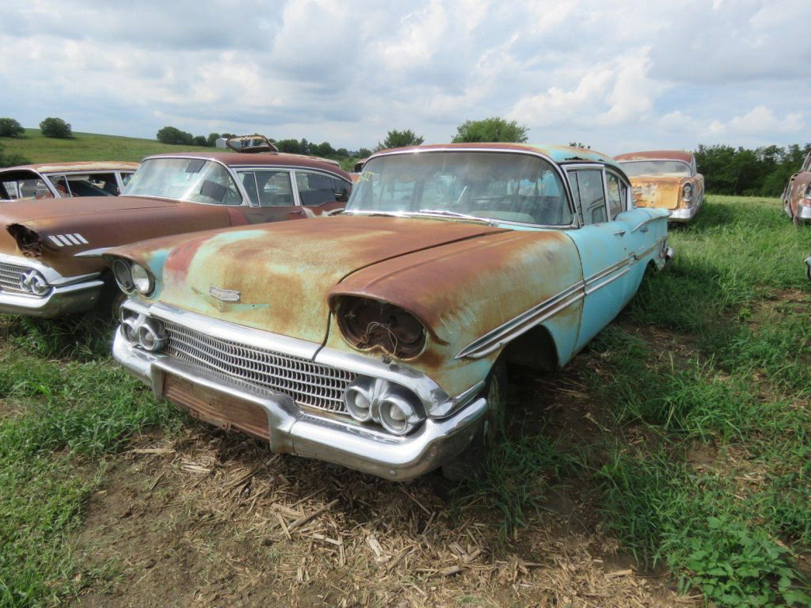 1958 Chevrolet Biscayne 4dr Sedan - Image 3