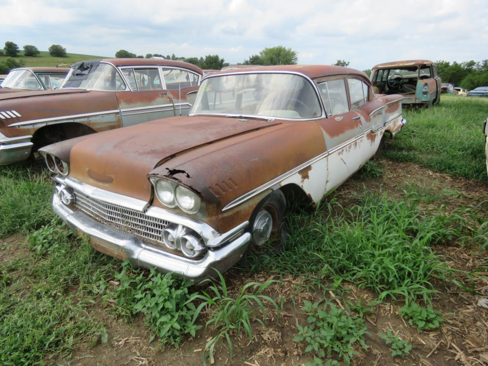 1958 Chevrolet Del Ray 4dr Sedan - Image 3