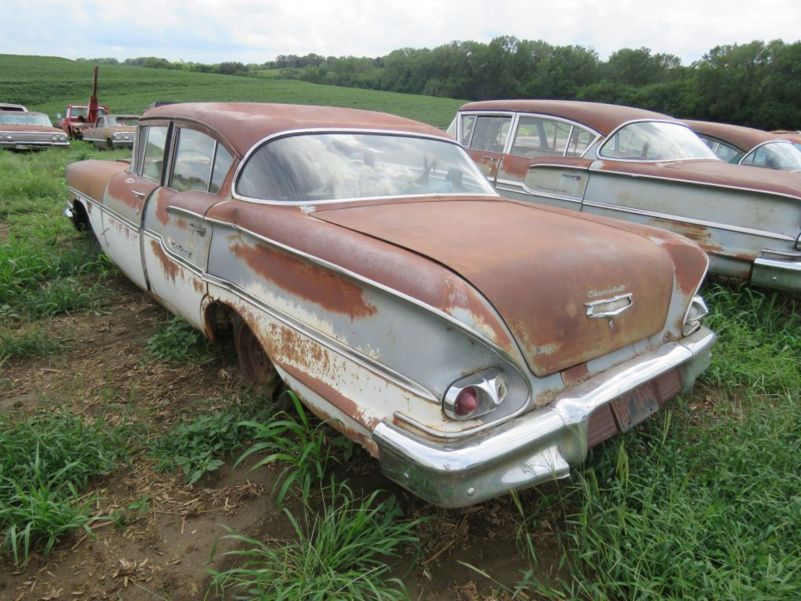 1958 Chevrolet Del Ray 4dr Sedan - Image 4