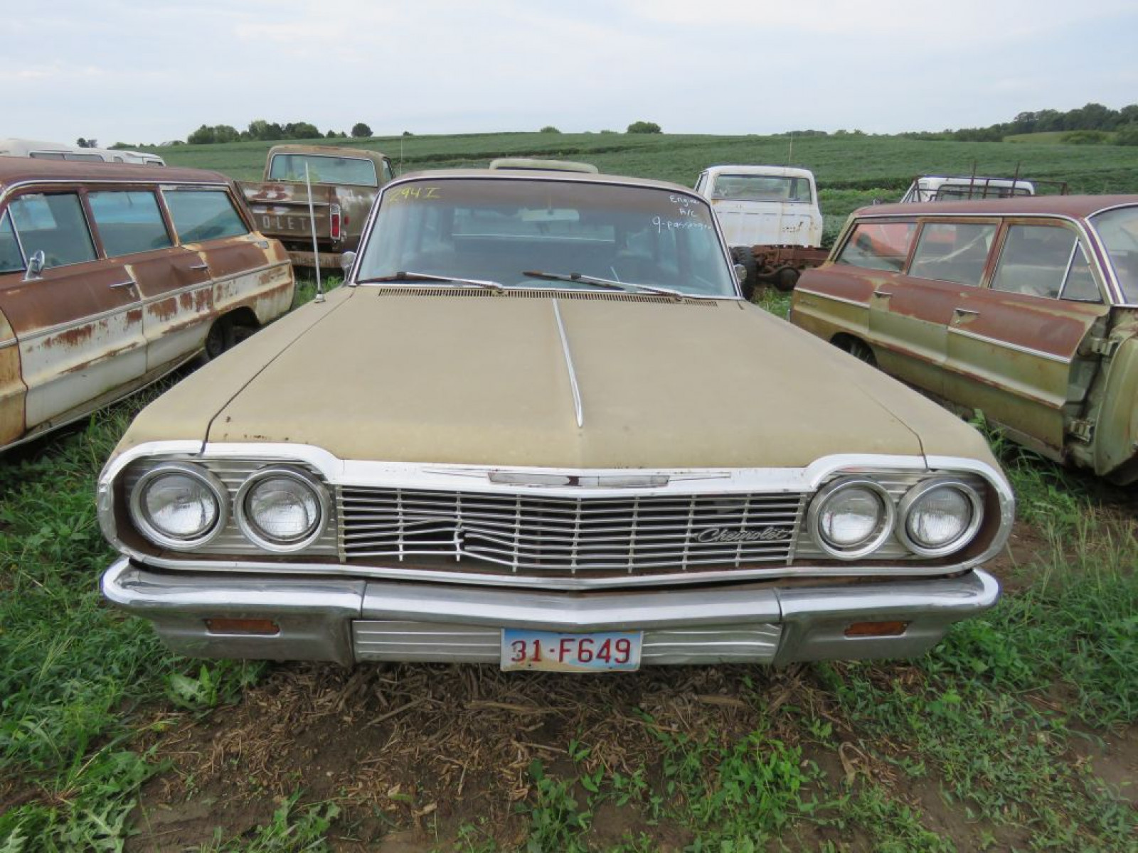 1964 Chevrolet Impala 4dr 9 Passenger Wagon - Image 2