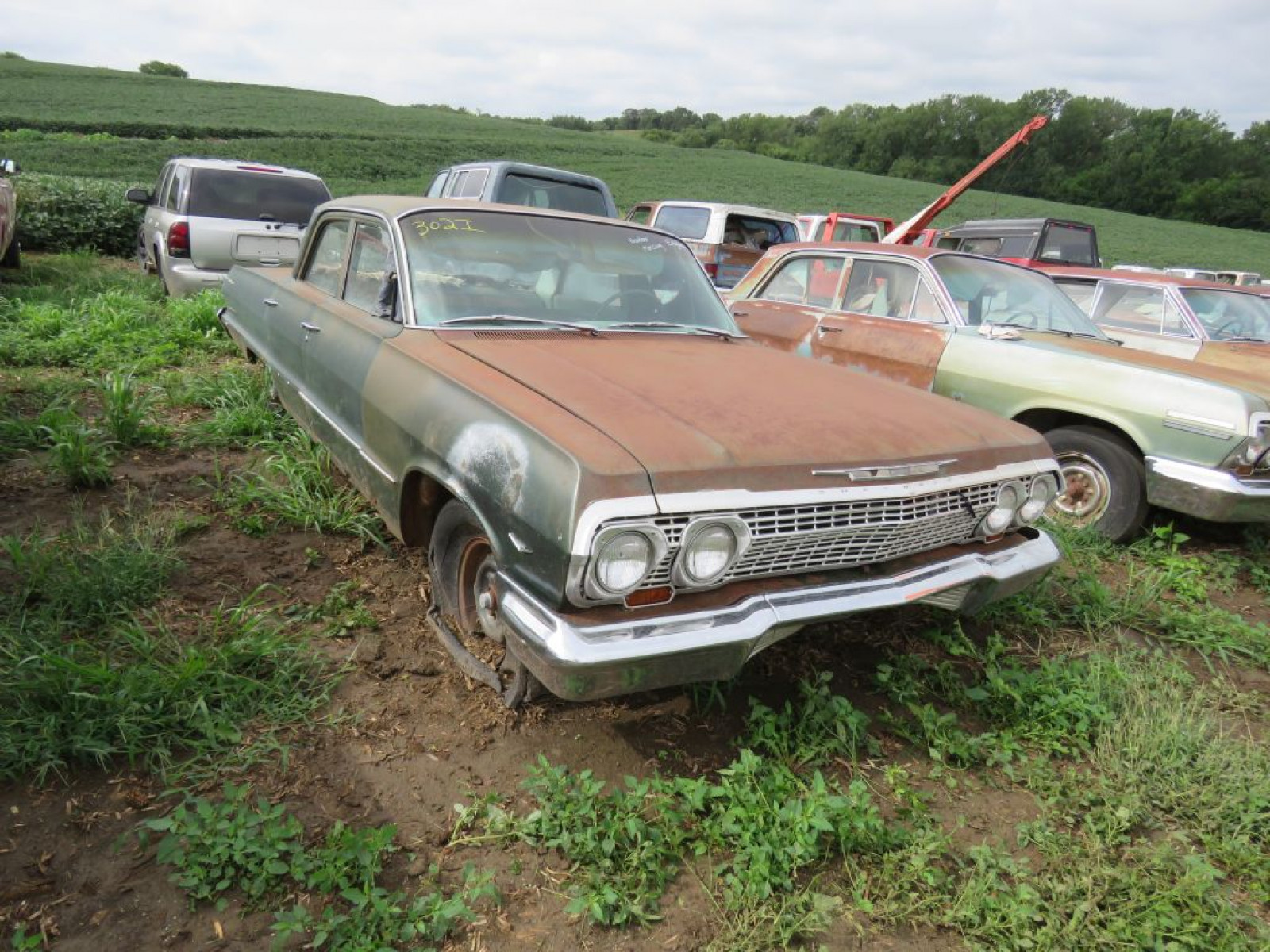 1963 Chevrolet Bel Air 4dr Sedan - Image 1