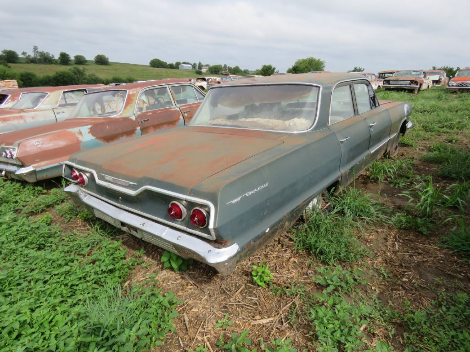 1963 Chevrolet Bel Air 4dr Sedan - Image 2