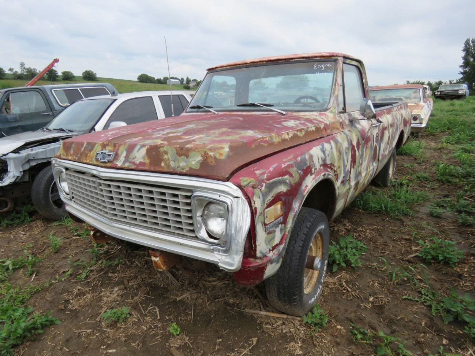 1972 Chevrolet Custom 1/2 ton 4x4 Pickup - Image 3