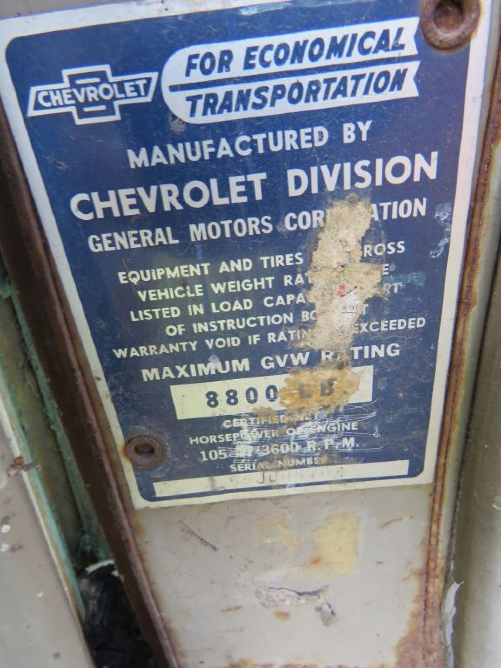 1st Generation 1955 Chevrolet 3800 3/4 ton Pickup - Image 8