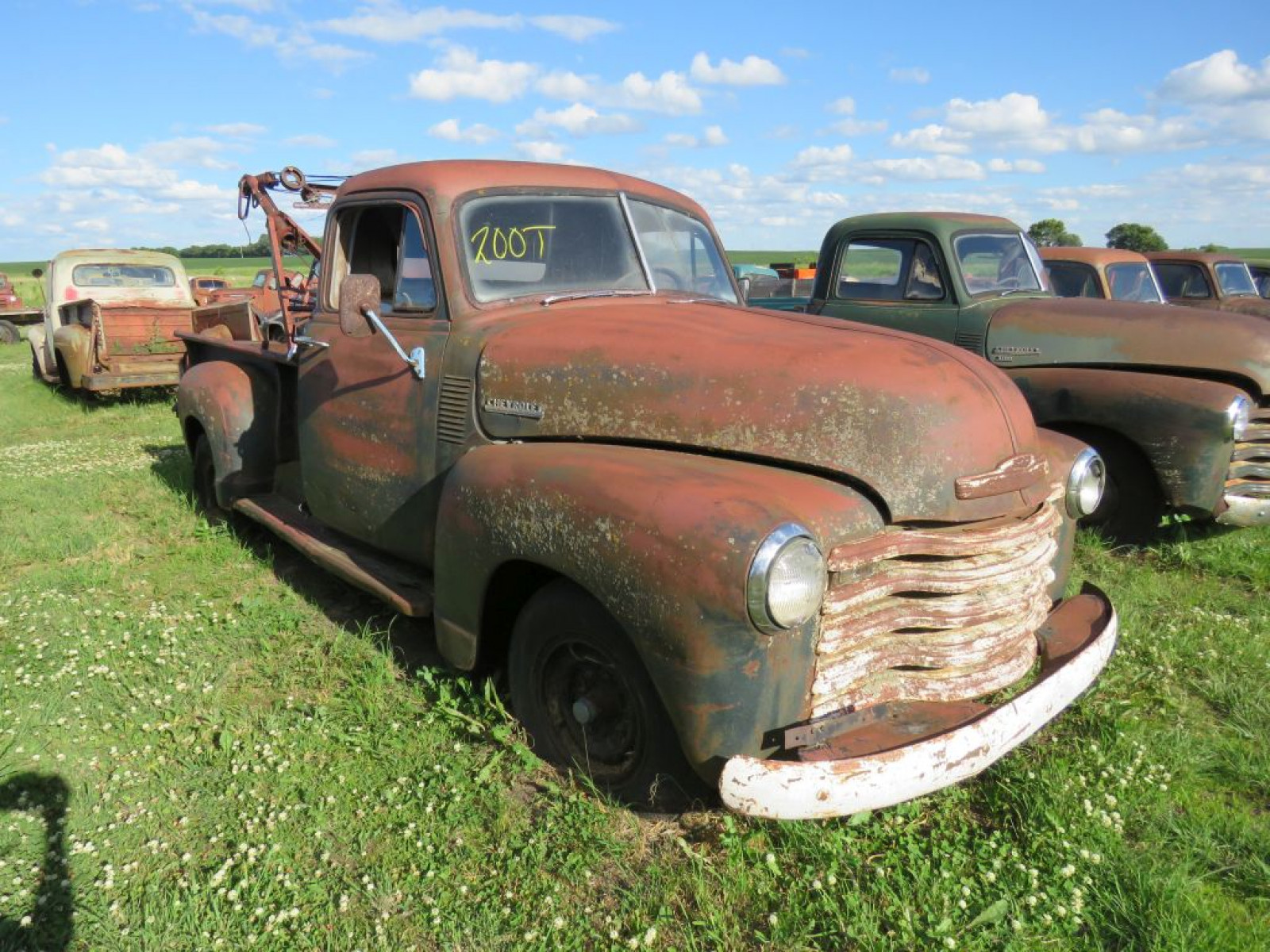 1952 Chevrolet 3600 3/4 ton Tow Truck with Holmes Wrecker - Image 10