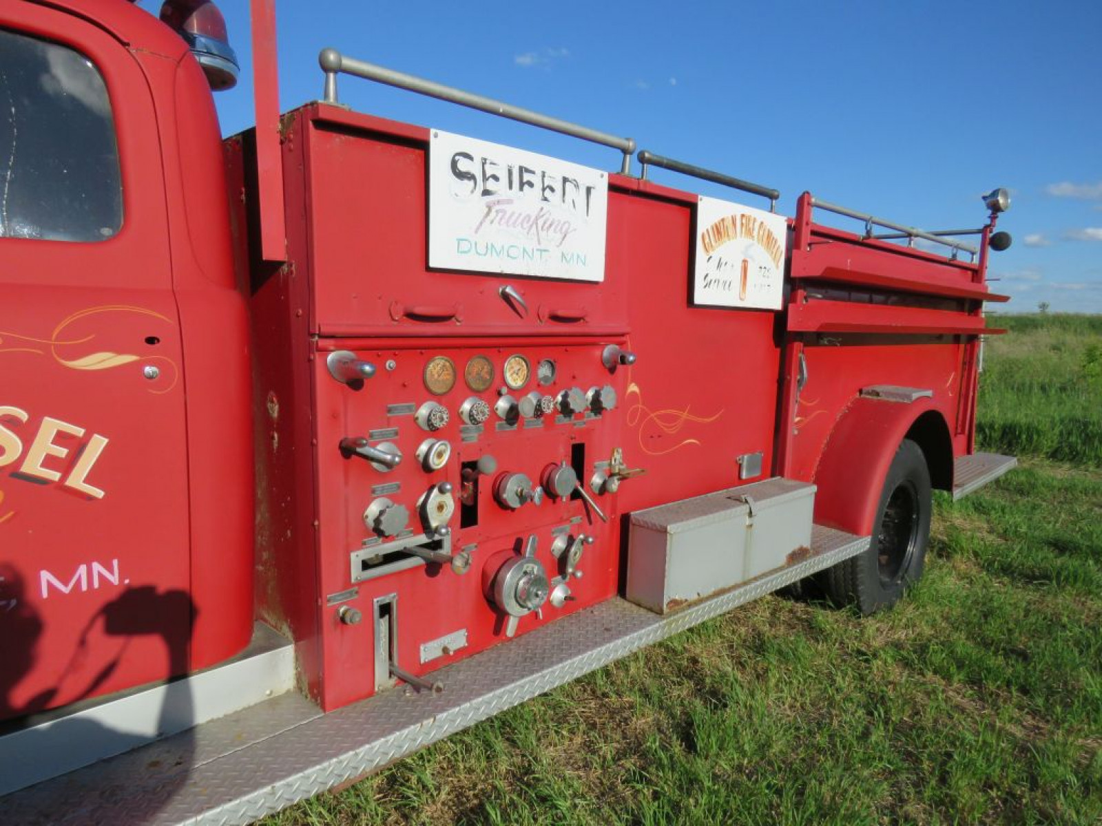 1952 Ford F7 Big Job Pumper Truck - Image 5