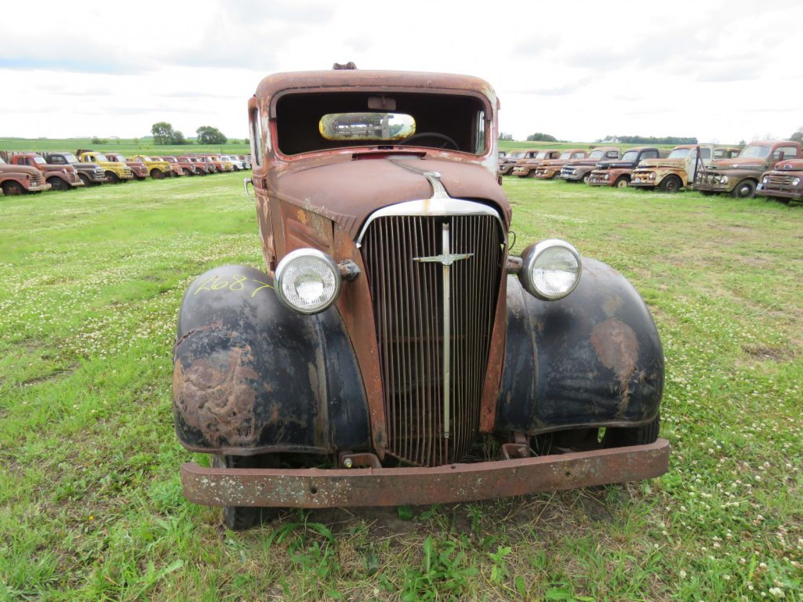 1937 Chevrolet 1 1/2 ton Tow Truck with Weaver Boom - Image 2