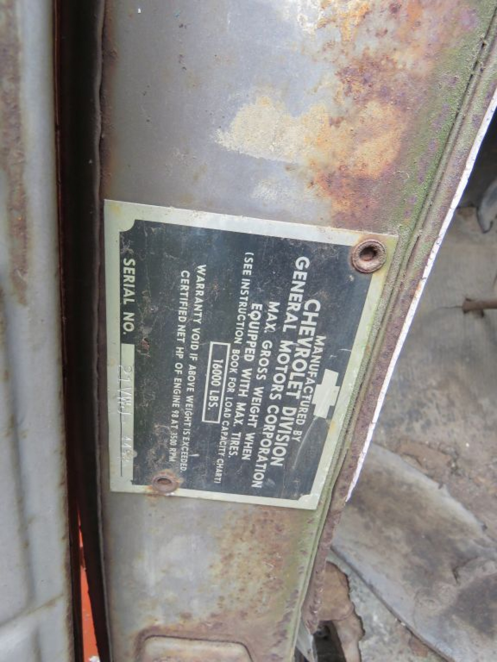 1952 1 1/2 ton Chevrolet Grain Truck - Image 6