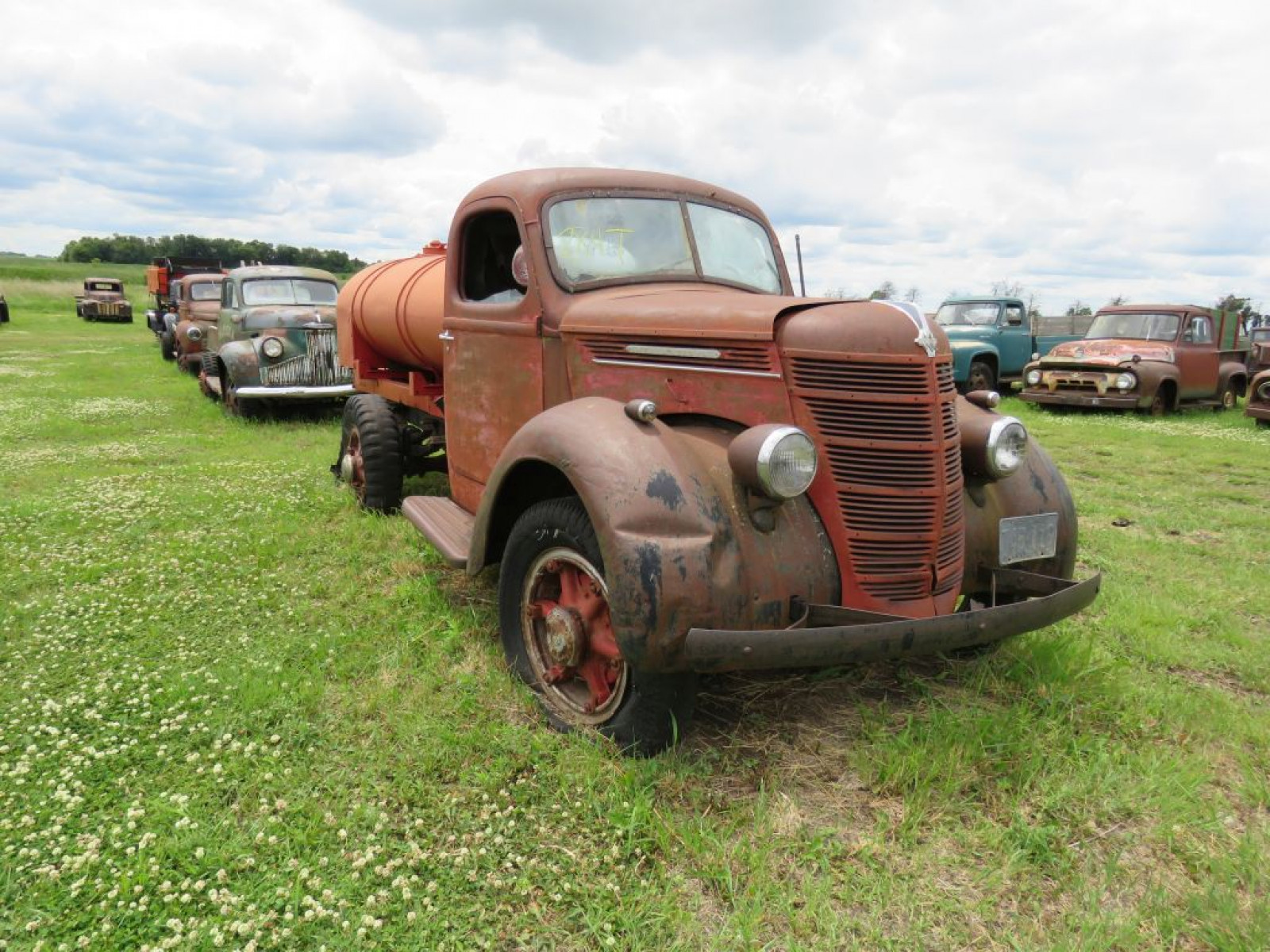 1937 International Harvestor D Series Fuel Truck - Image 1