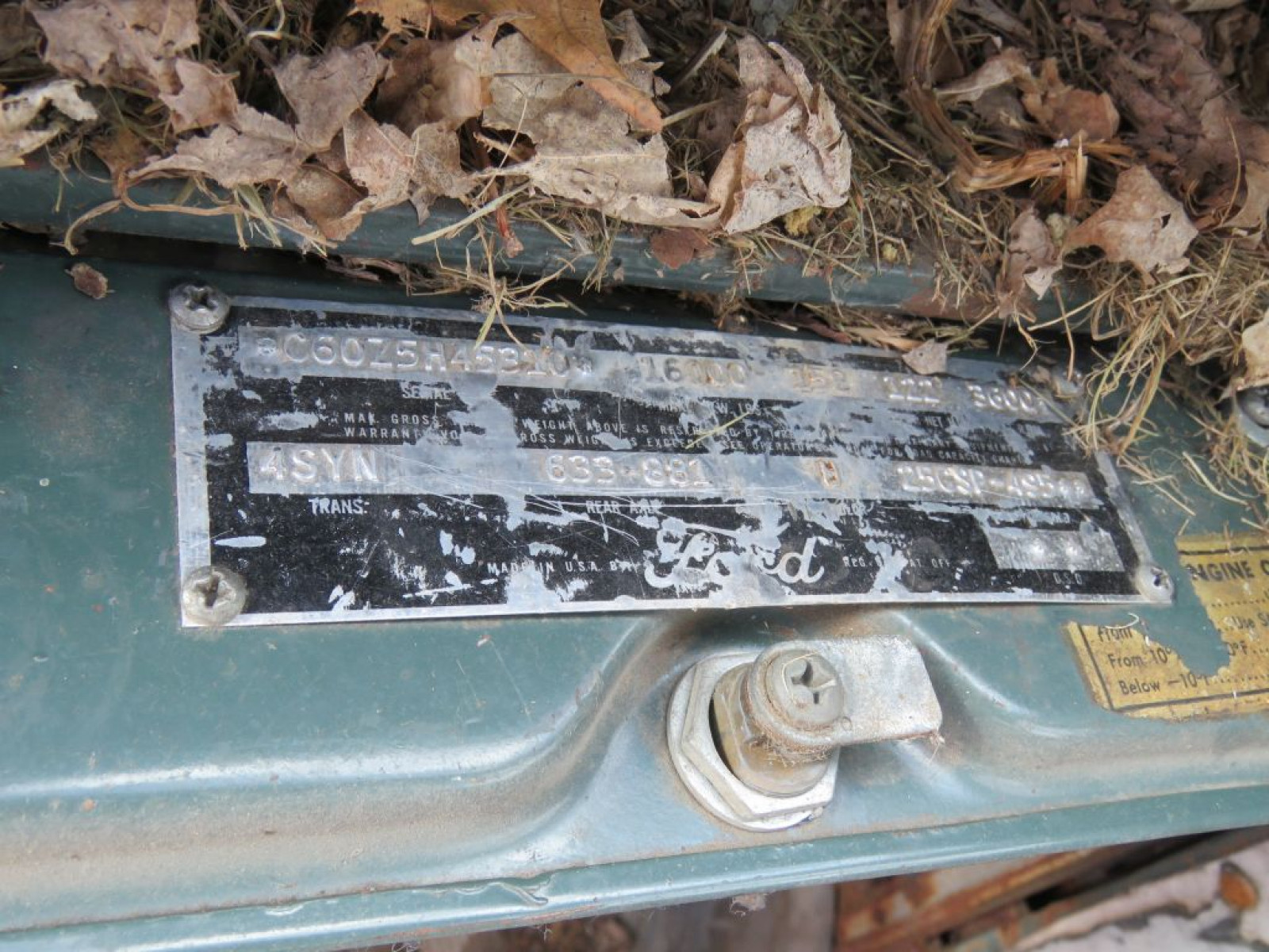 1955 Ford C600 COE Truck - Image 7