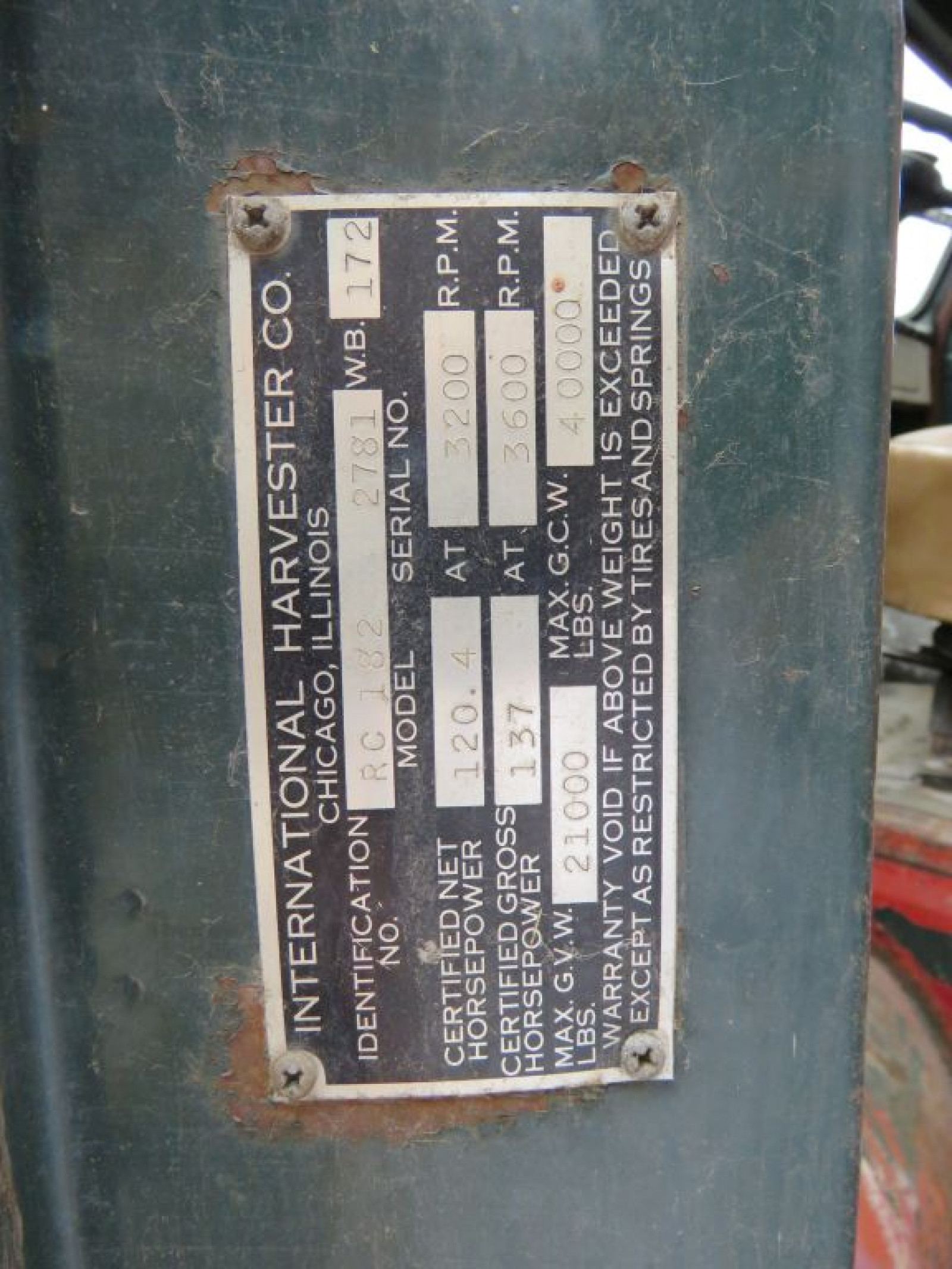 1953 R-130 International COE Truckj - Image 7