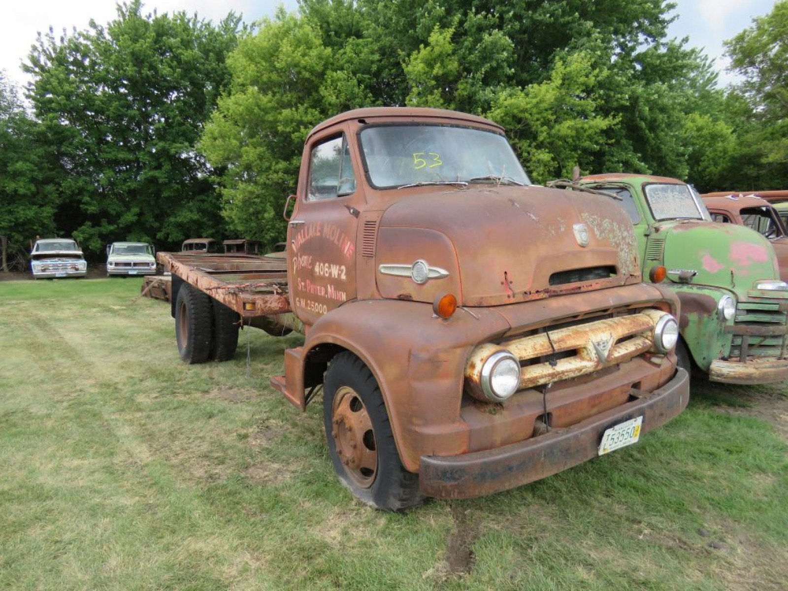 1954 Ford C750 Big Rob COE Truck - Image 2