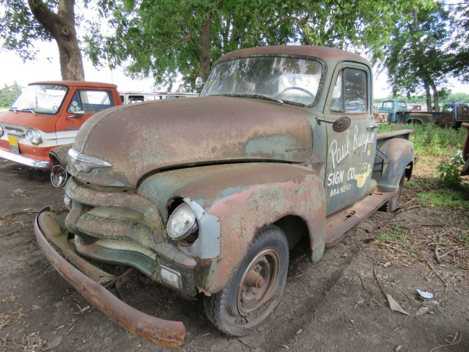 1954 Chevrolet 3600 3/4 ton Pickup with great patina - Image 4