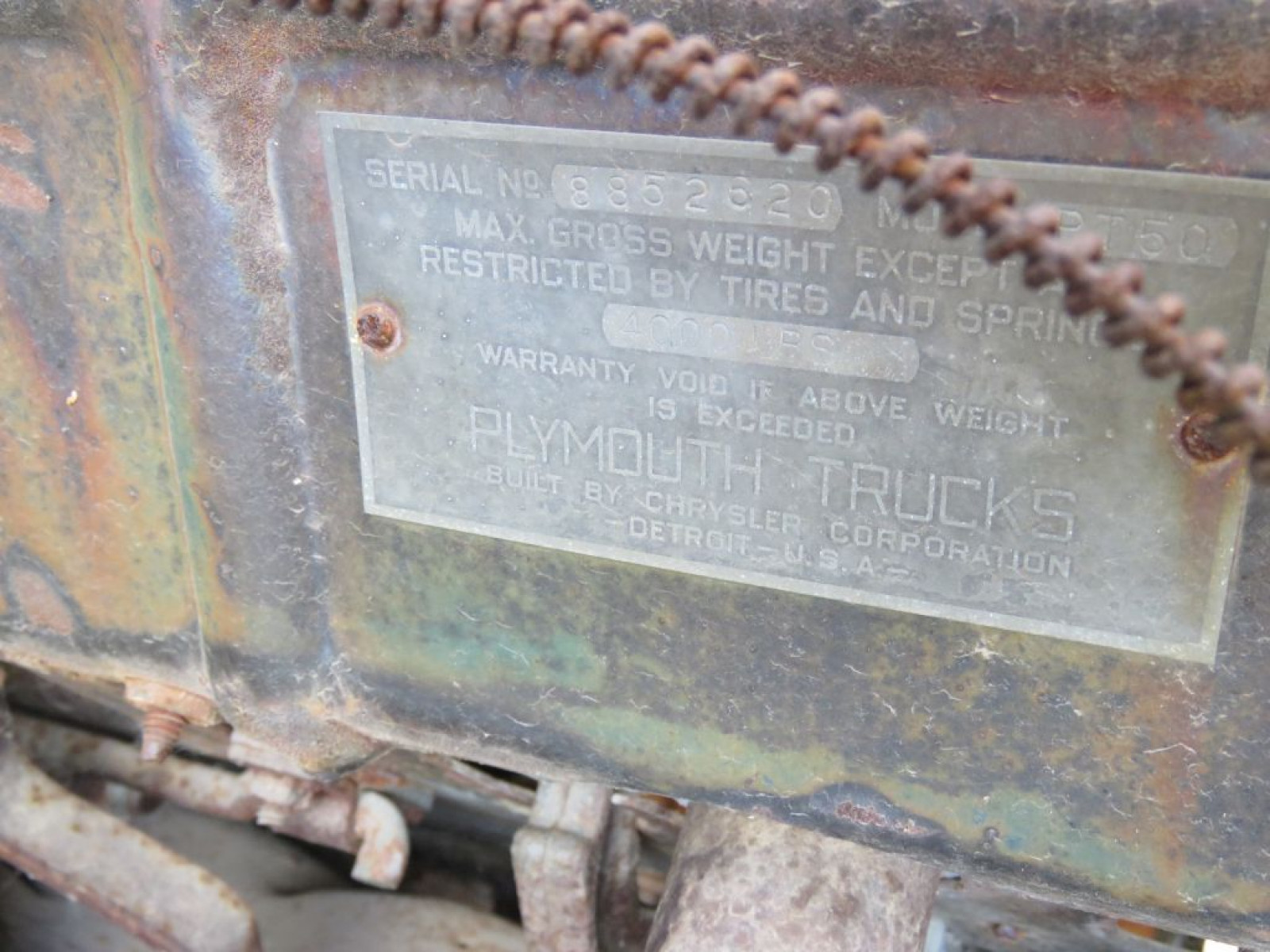 1937 PT-50 Plymouth Pickup - Image 9