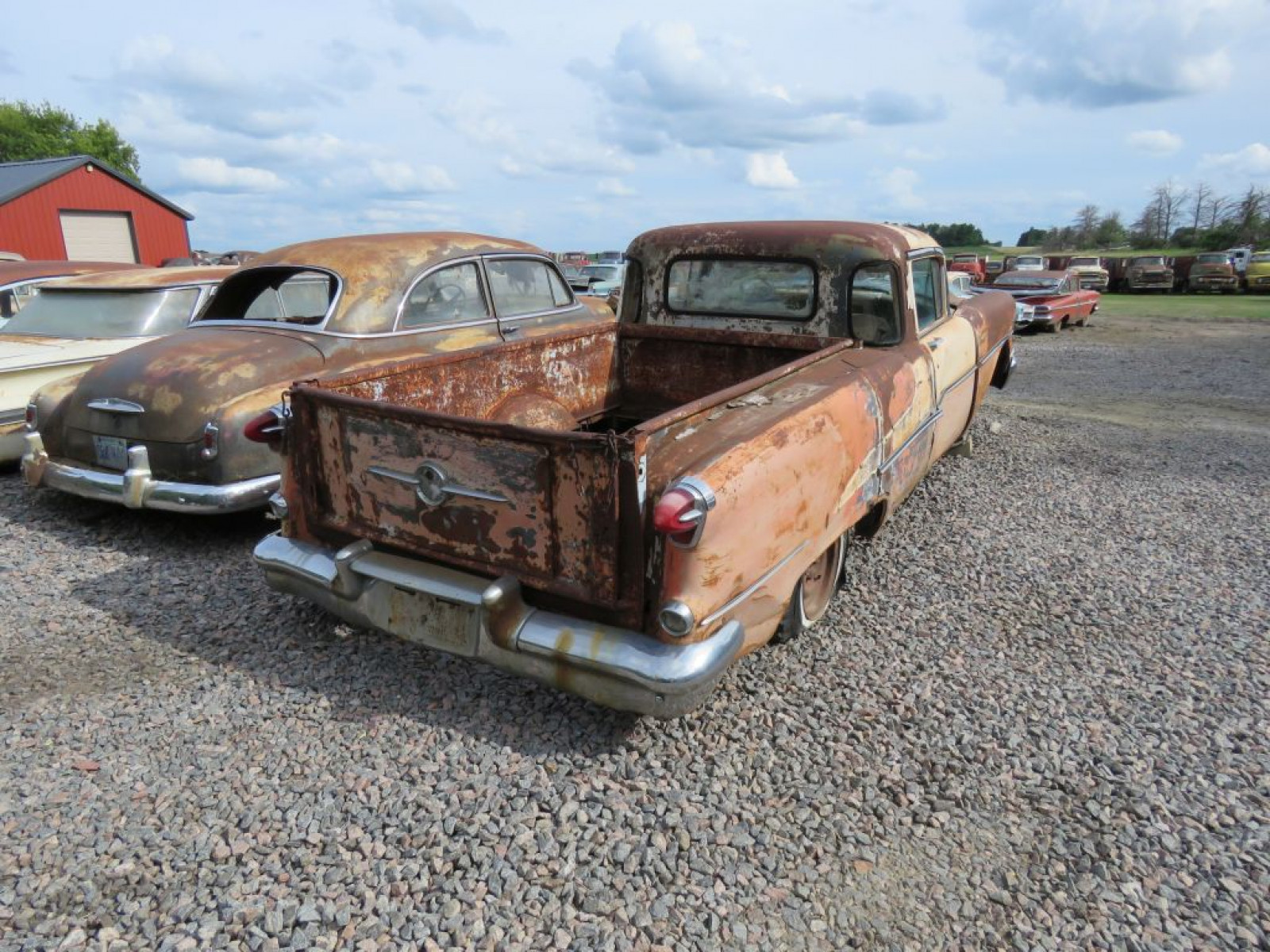 1955 Oldsmobile 98 4dr Sedan Cut to Pickup - Image 4