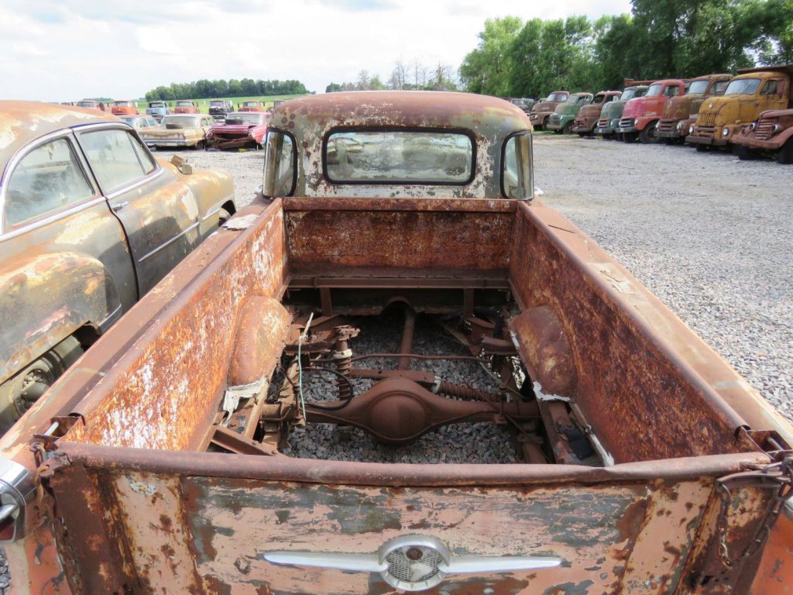 1955 Oldsmobile 98 4dr Sedan Cut to Pickup - Image 5