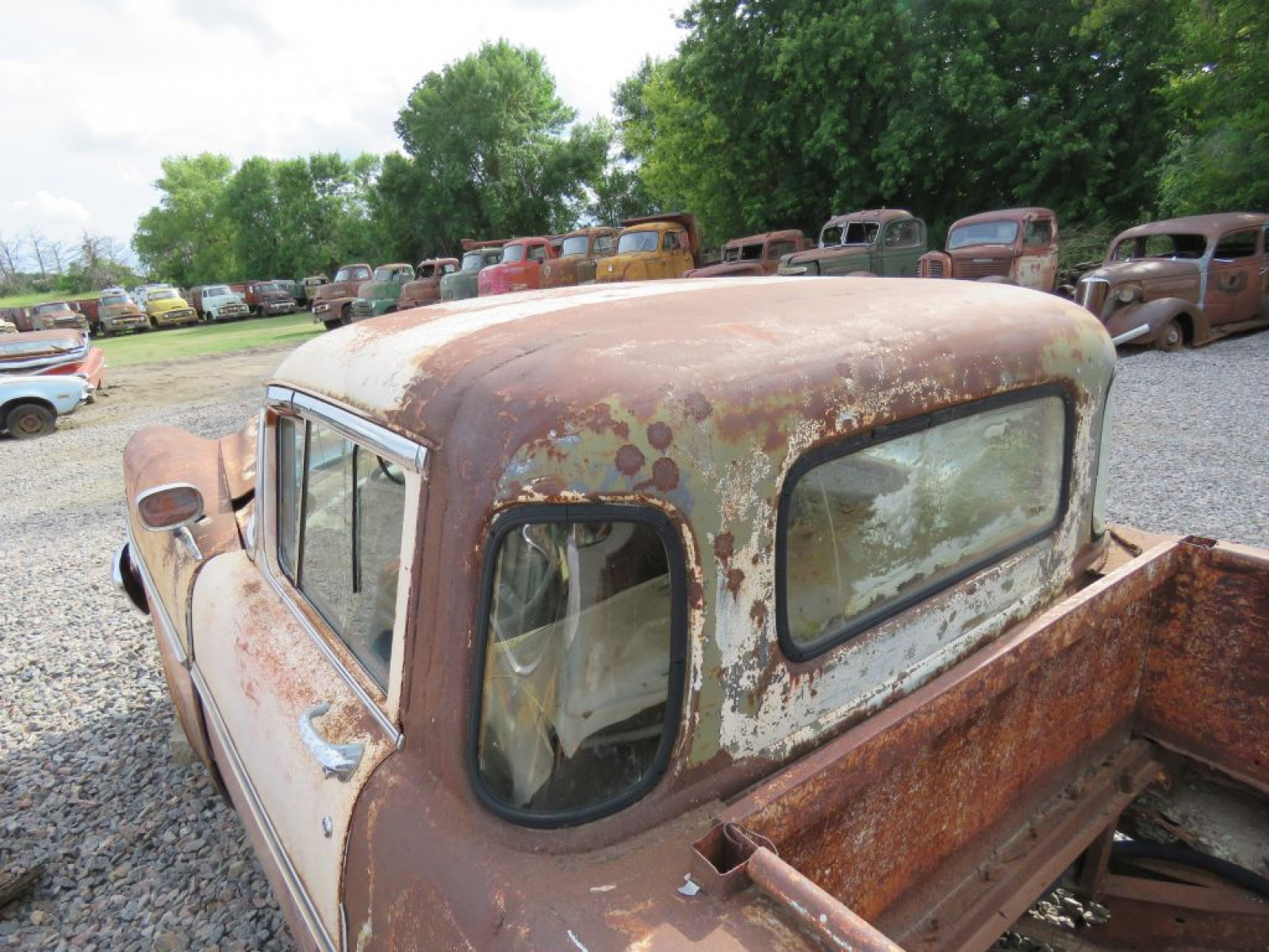 1955 Oldsmobile 98 4dr Sedan Cut to Pickup - Image 7