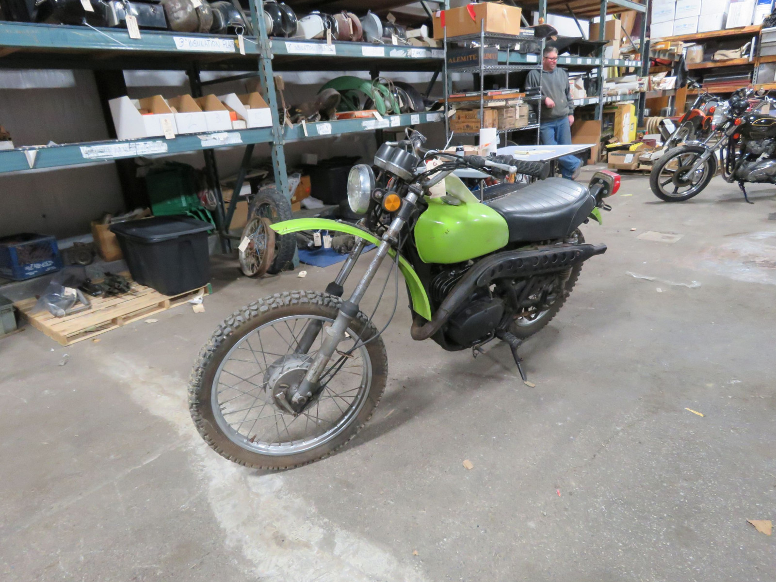 Lot 167HB 1975 Kawasaki Big Horn Motorcycle VanderBrink Auctions