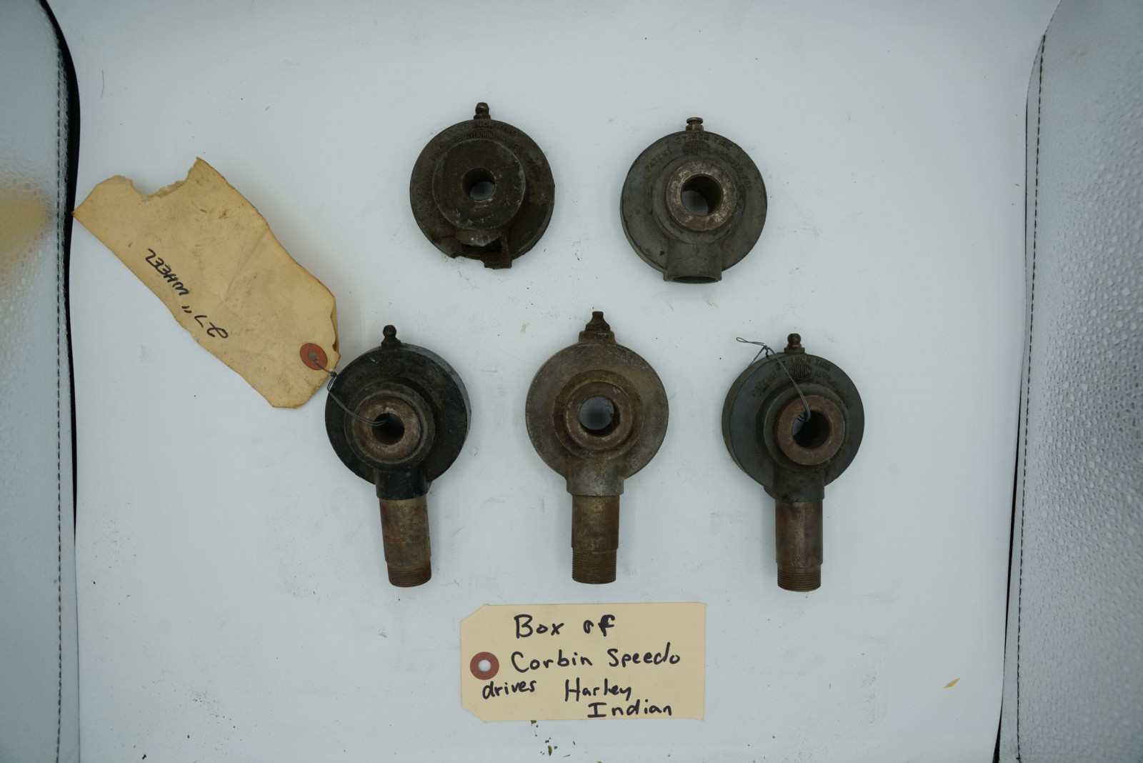 Lot 194H Box of Corbin Speedo Drives for Harley or Indian Group