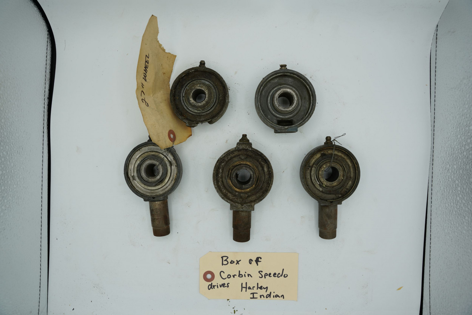Lot 194H Box of Corbin Speedo Drives for Harley or Indian Group