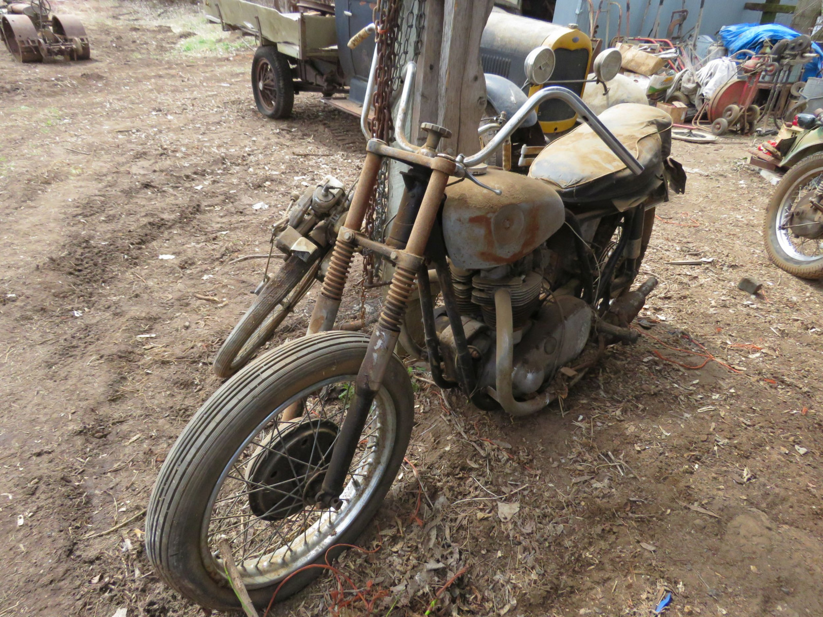 Lot 68P BSA Motorcycle for parts VanderBrink Auctions