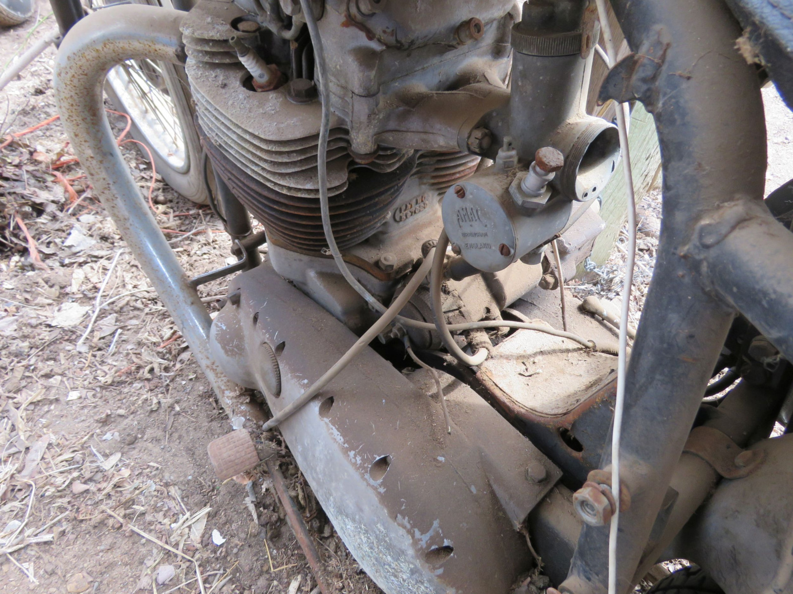 Lot 68P BSA Motorcycle for parts VanderBrink Auctions